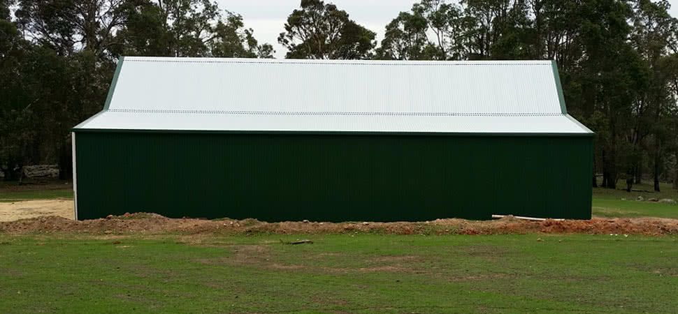 Australian Barn - Welshpool - Supplied and Build by Roys Sheds