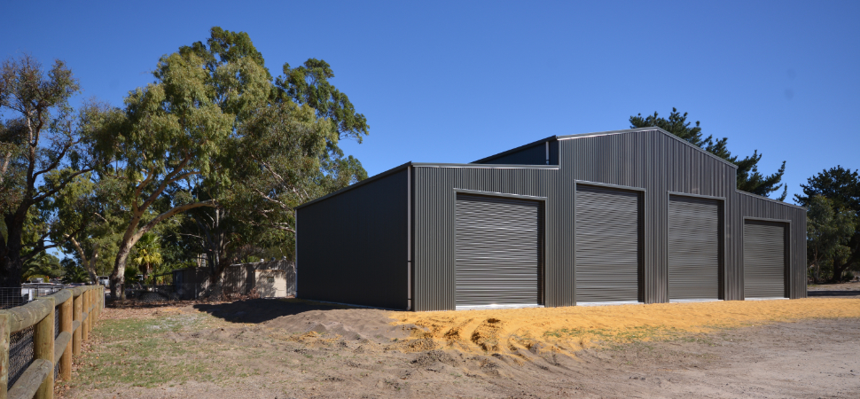 Barn - Canning Vale - Supplied and Build by Roys Sheds