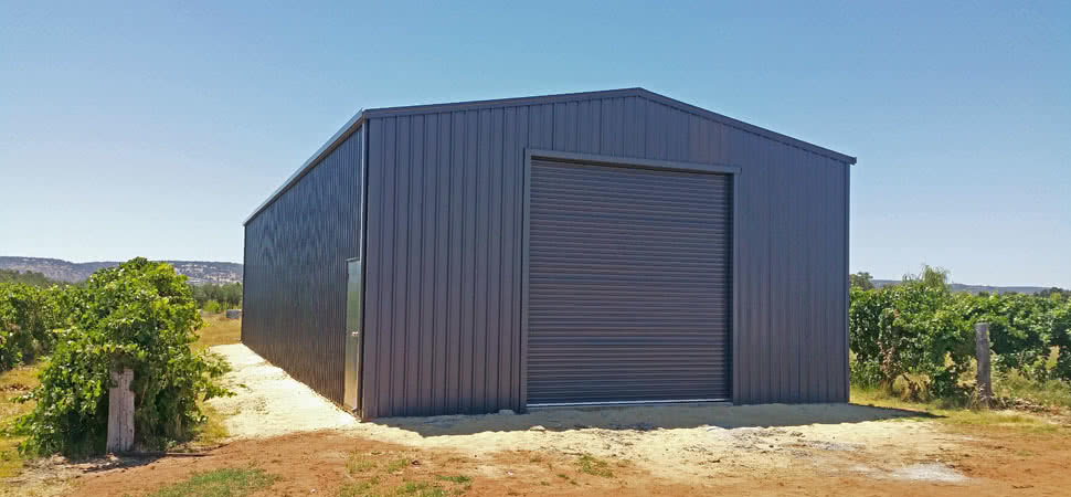 Garage - St James - Supplied and Build by Roys Sheds