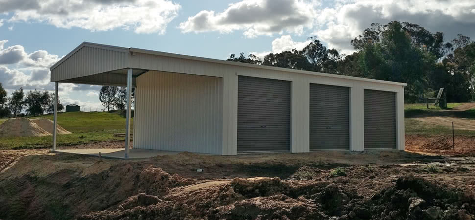 Garaport - St James - Supplied and Build by Roys Sheds