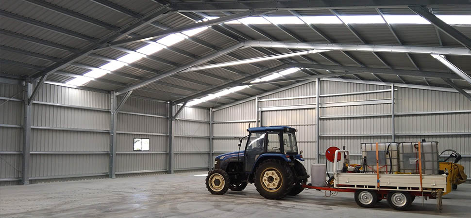 Large Commercial Shed - Welshpool - Supplied and Build by Roys Sheds
