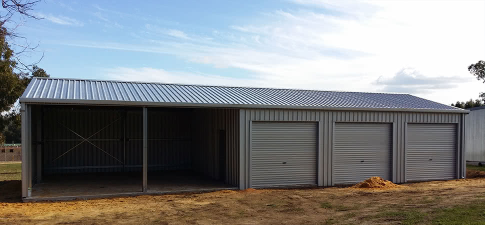 Open Front Farm - Mount Lawley - Supplied and Build by Roys Sheds