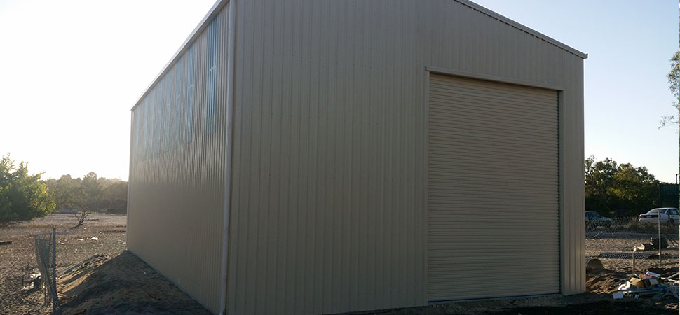 Storage Building - Mount Lawley - Supplied and Build by Roys Sheds