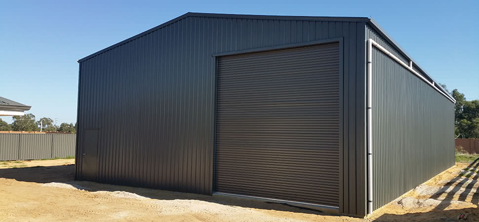 Workshop - Mount Lawley - Supplied and Build by Roys Sheds